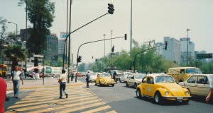 Mexico City traffic April 1989