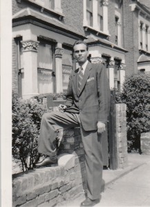 Adrian Hampstead bed-sitter 1951