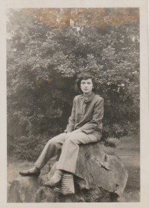 Walking & sitting Hampstead Heath 1951